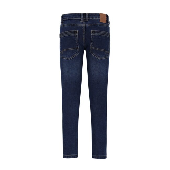 Tygo & Vito winter jeans broek jongens - donker blauw - skinny fit - stretch