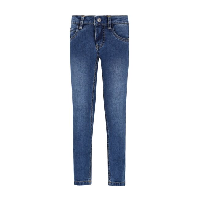Tygo & Vito winter jeans broek jongens - medium blauw - skinny fit - stretch