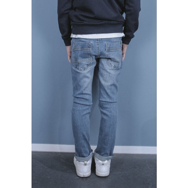 Tygo & Vito winter jeans broek jongens - licht blauw - skinny fit - stretch