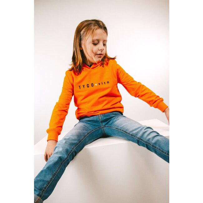 Tygo & Vito winter hoodie jongens - oranje