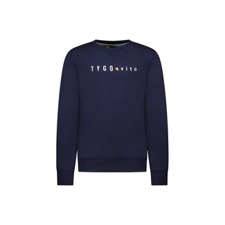 Tygo & Vito winter sweater jongens - navy blauw