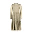 Like Flo winter mesh midi jurk meisjes - zand - Mae - AOP