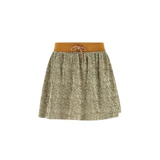 Like Flo winter mesh rok meisjes - zand - Sascha - plisse