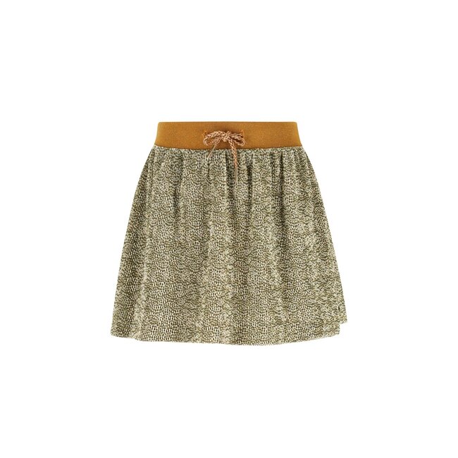 Like Flo winter mesh rok meisjes - zand - Sascha - plisse