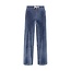 Like Flo winter velvet wide leg broek meisjes - blauw - Fem