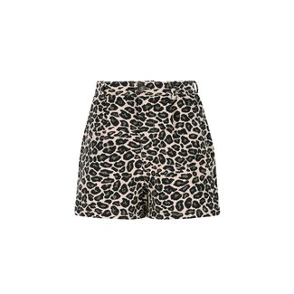 Like Flo winter short meisjes - blauw/beige - Fini - geweven