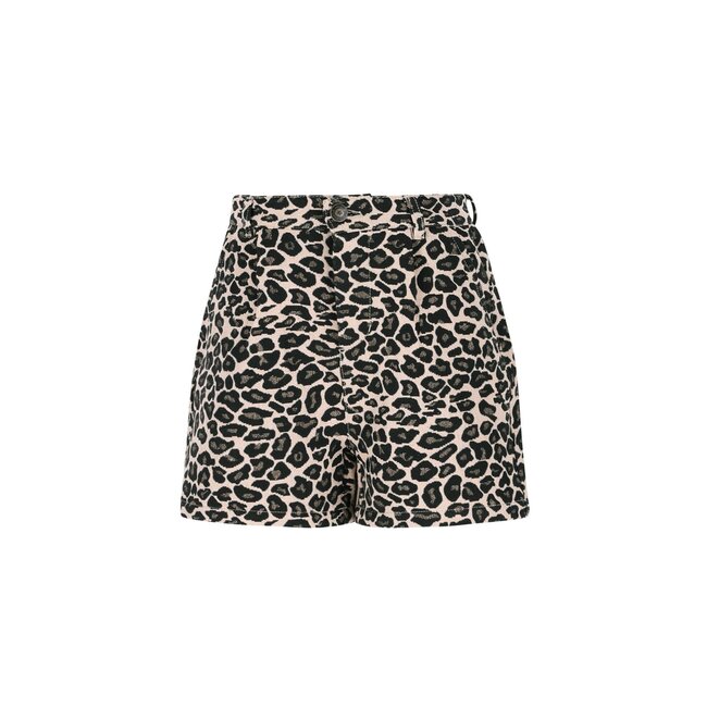 Like Flo winter short meisjes - blauw/beige - Fini - geweven