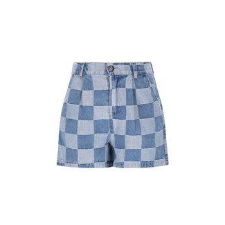 Like Flo winter short meisjes - blauw - Fini - geweven