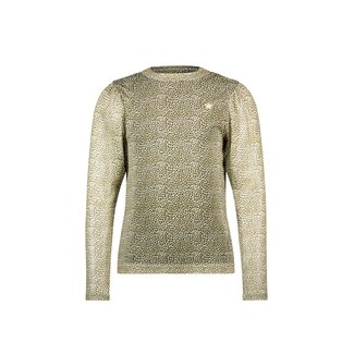 Like Flo winter mesh top meisjes - zand - Estee