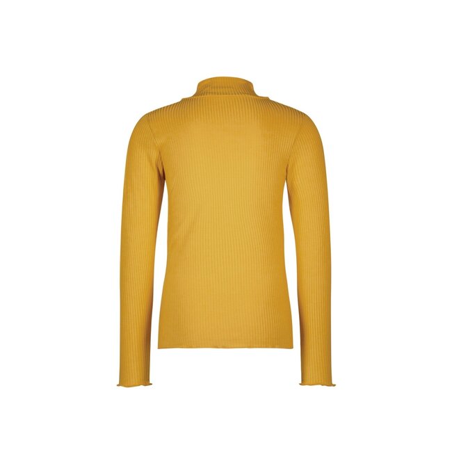 Like Flo winter t-shirt meisjes - geel - Eef - rib - col