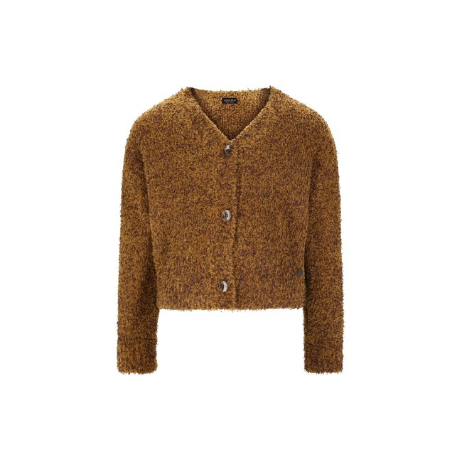 Like Flo winter vest meisjes - geel - Deau - furry