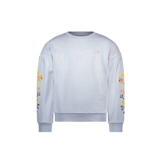 Like Flo winter sweater meisjes - blauw - Danee - print