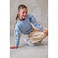 Like Flo winter sweater meisjes - blauw - Danee - print