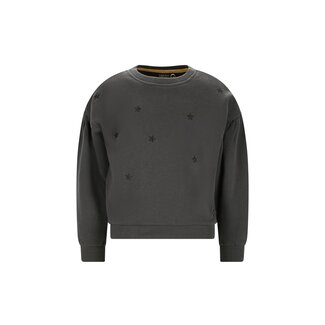 Like Flo winter sweater meisjes - grijs - Danee - print