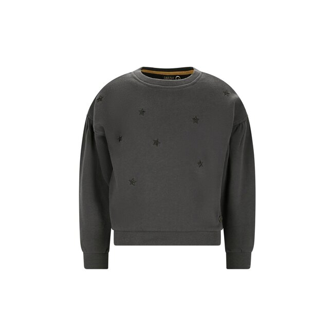 Like Flo winter sweater meisjes - grijs - Danee - print