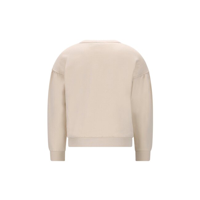 Like Flo winter sweater meisjes - beige - Danee - print