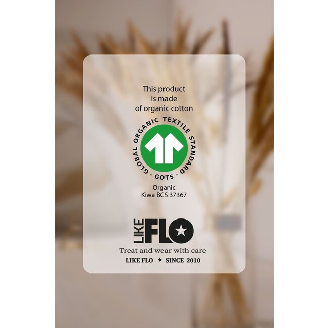 Like Flo winter sweater meisjes - beige - Danee - print