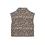 Like Flo winter gilet meisjes - blauw/beige - Dua - geweven - panter