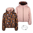 B.Nosy winter winterjas meisjes - roze - Jessie - omkeerbaar