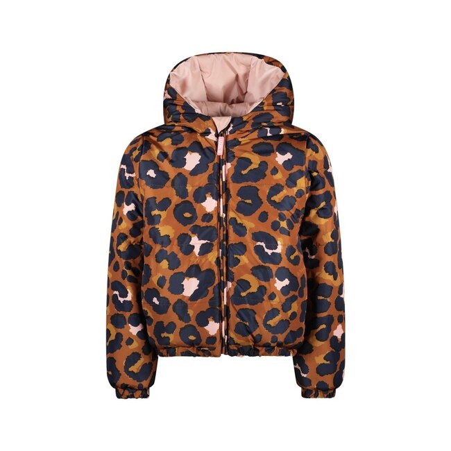 B.Nosy winter winterjas meisjes - roze - Jessie - omkeerbaar