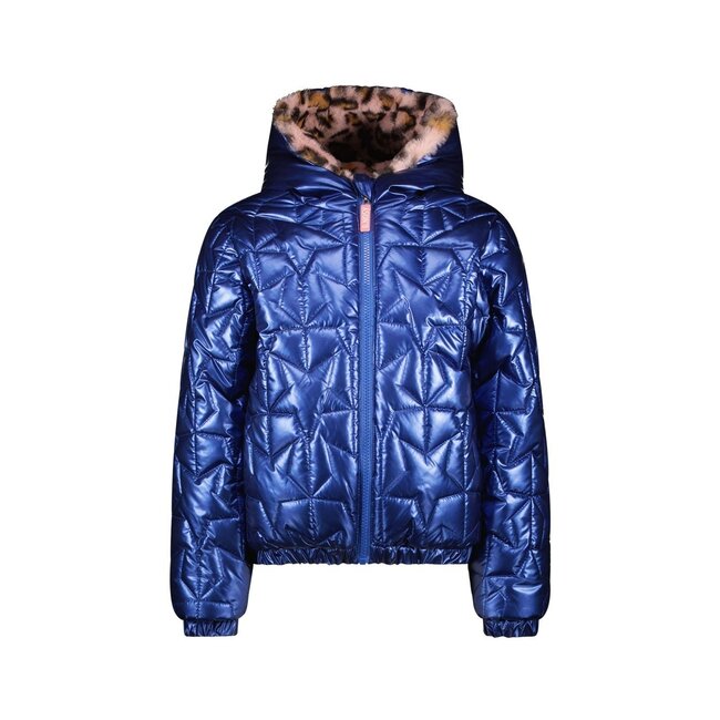 B.Nosy winter winterjas meisjes - navy blauw - Jessie - omkeerbaar