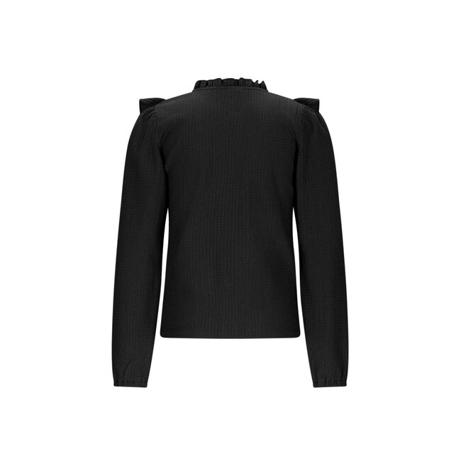 B.Nosy winter blouse meisjes - zwart - Beau