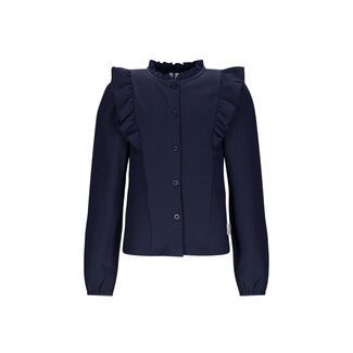 B.Nosy winter blouse meisjes - navy blauw - Beau B.Nosy winter blouse meisjes - navy blauw - Beau