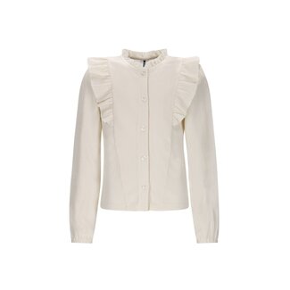 B.Nosy winter blouse meisjes - ecru - Beau B.Nosy winter blouse meisjes - ecru - Beau