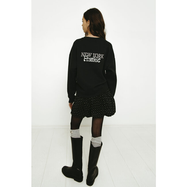 Frankie & Liberty winter sweater meisjes - zwart - NY