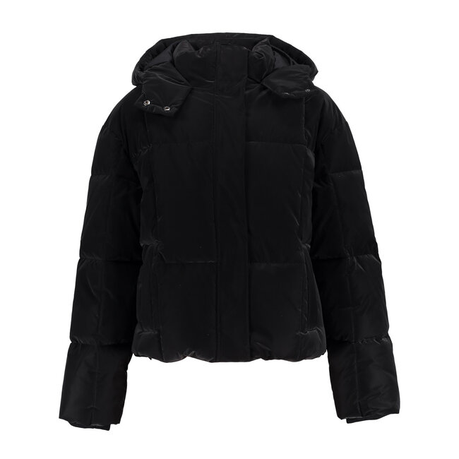 Frankie & Liberty winter winterjas puffer meisjes - zwart - oversized fit
