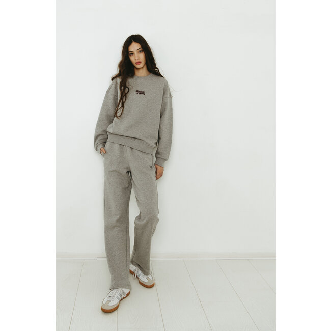 Frankie & Liberty winter sweatshirt meisjes - grijs