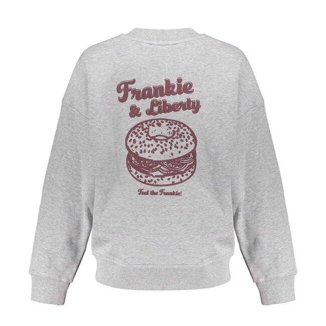Frankie & Liberty winter sweatshirt meisjes - grijs