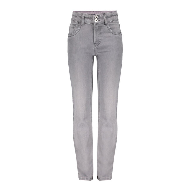 Frankie & Liberty winter jeansbroek meisjes - licht grijs - bootcut fit