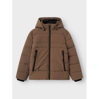 Name it winter winterjas jongens - grijs - puffer - NkmMelvin