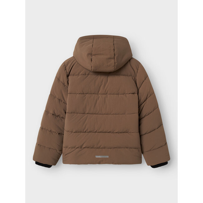 Name it winter winterjas jongens - grijs - puffer - NkmMelvin