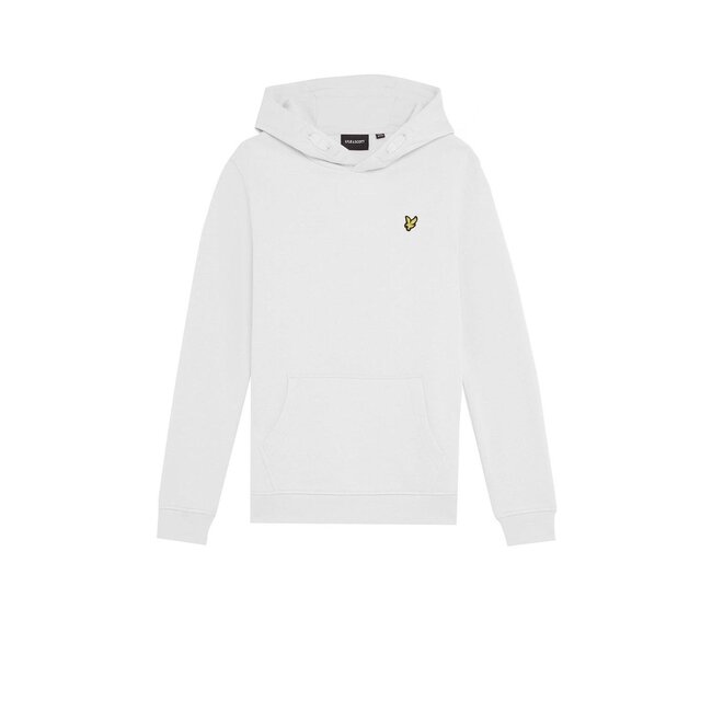 Lyle & Scott winter hoodie jongens - wit