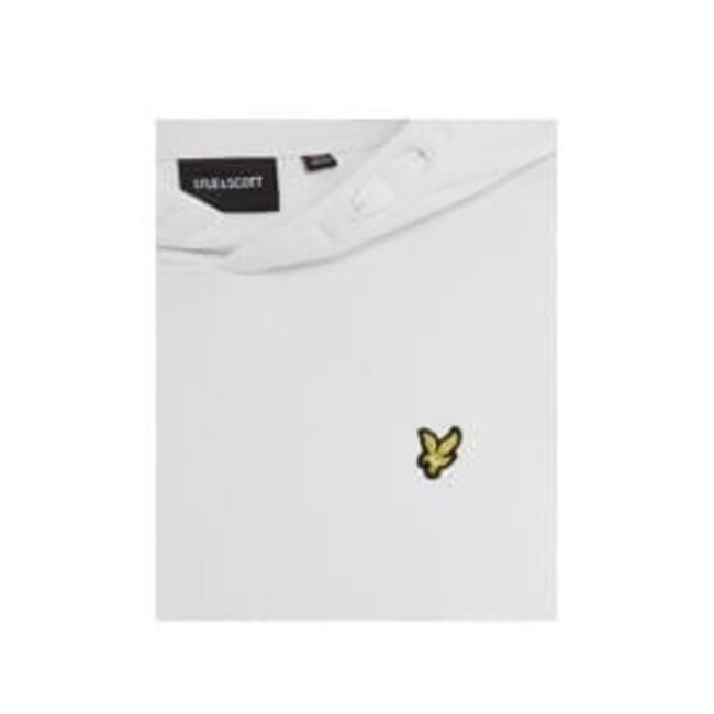 Lyle & Scott winter hoodie jongens - wit