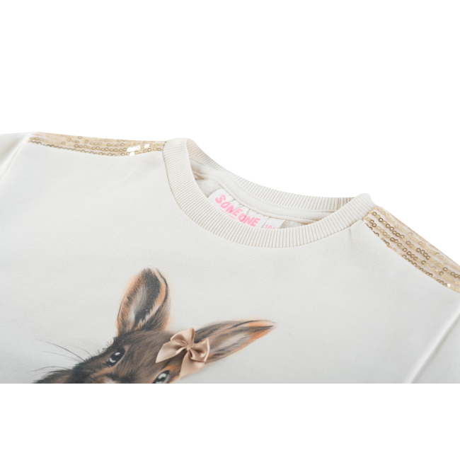 Someone winter sweater meisjes - donker ecru - Deery