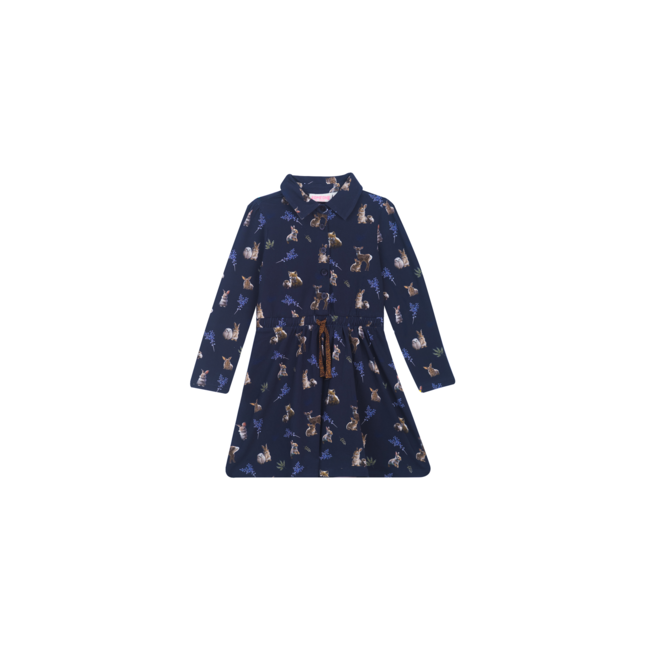 Someone winter jurk meisjes - navy blauw - Dorian