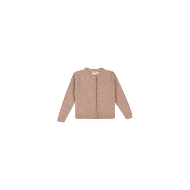 Someone winter gilet meisjes - donker beige - longsleeve - Elsie