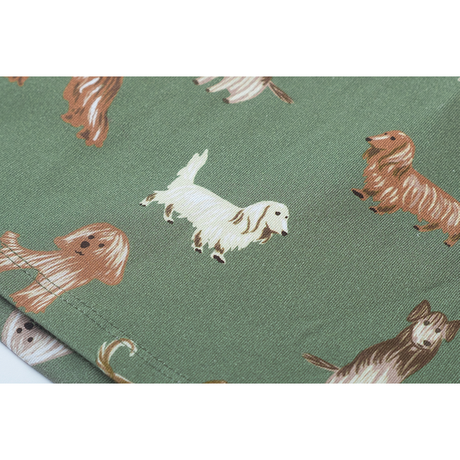 Someone winter rok meisjes - khaki groen - Nel