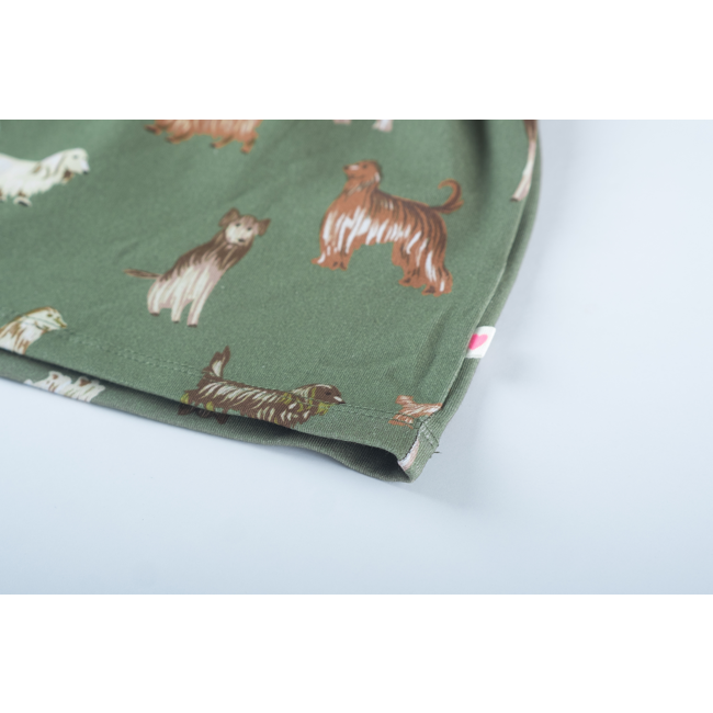 Someone winter rok meisjes - khaki groen - Nel