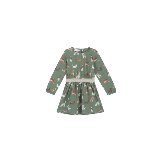 Someone winter jurk meisjes - khaki - Nel