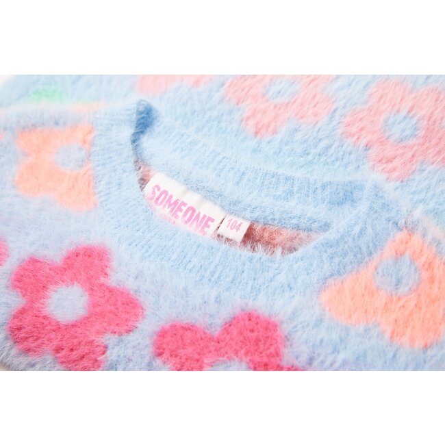 Someone winter sweater meisjes - licht blauw - Talia