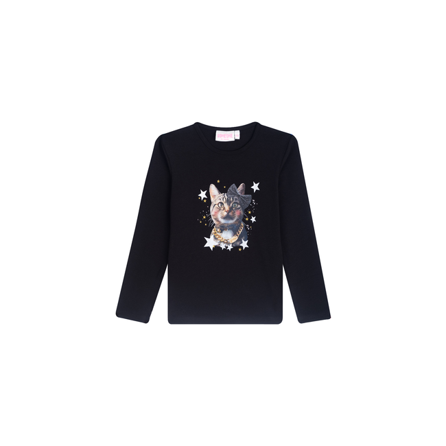 Someone winter t-shirt meisjes - zwart - longsleeve - Willa