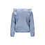 Le Chic winter blouse meisjes - blauw - Every - ruffle