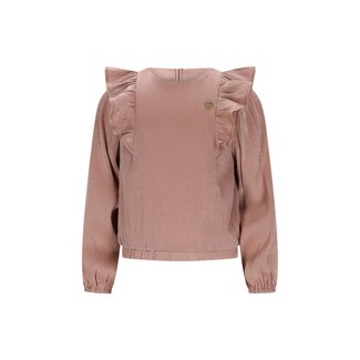 Le Chic winter blouse meisjes - bruin/rood - Every
