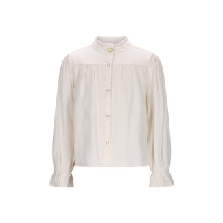Le Chic winter blouse meisjes - wit - Eclaire