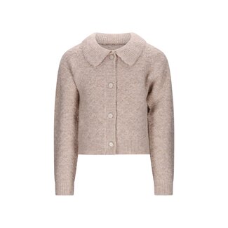 Le Chic winter vest meisjes - goud - Omsky - gebreid