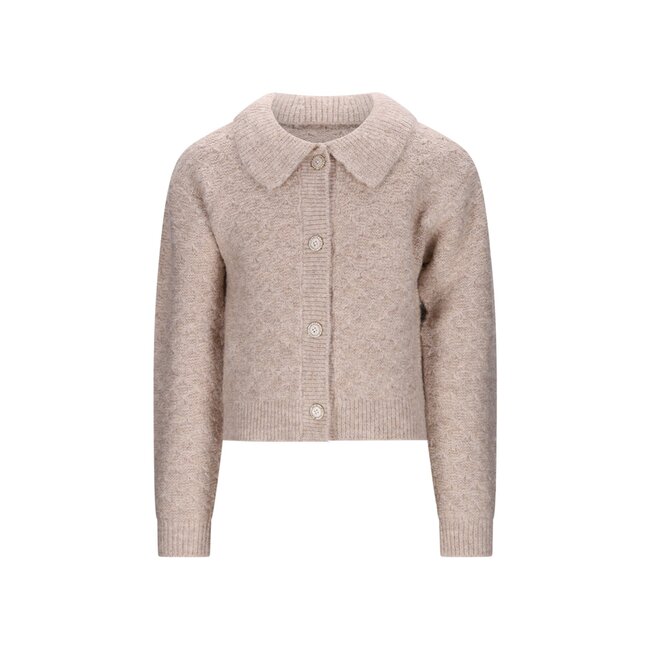 Le Chic winter vest meisjes - goud - Omsky - gebreid